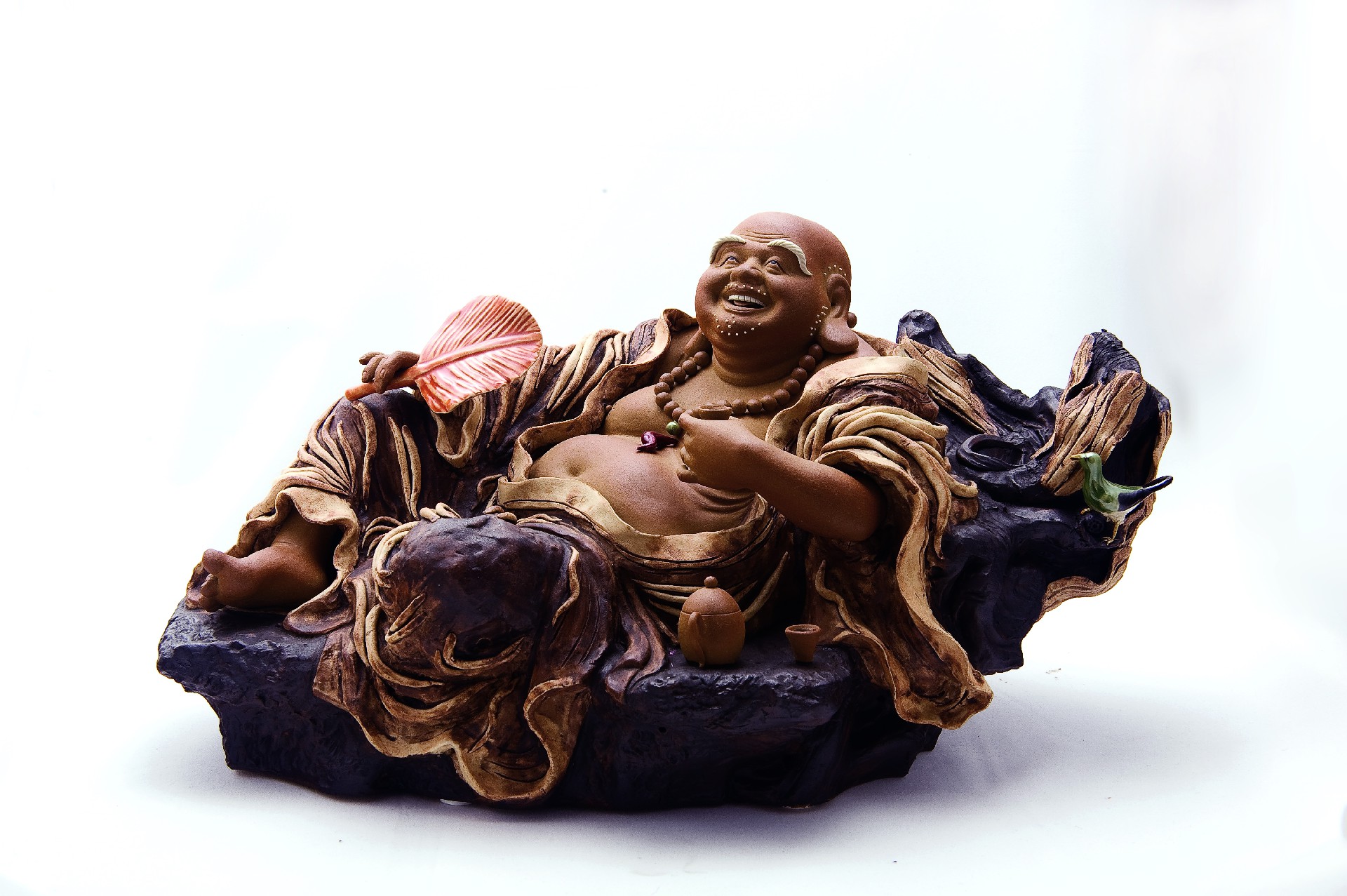 《开心品茶佛》